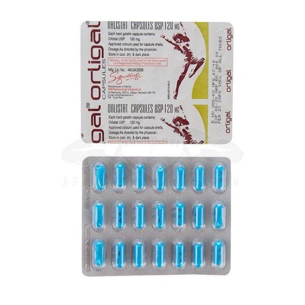 Orligal (Orlistat) - 21 капс. х 120 мг.