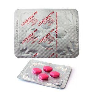 Lovegra Женска Виагра (Sildenafil Citrate) - 4 табл. х 100 мг.