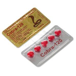 Cobra 120 / Cenforce (Силденафил) - 5 табл. х 120 мг.