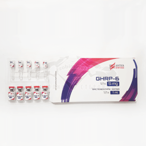 GHRP-6 (с включена бактериостатична вода) - 10 амп. х 5 мг.