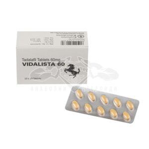 Vidalista 60 (Tadalafil) - 10 табл. х 60 мг.