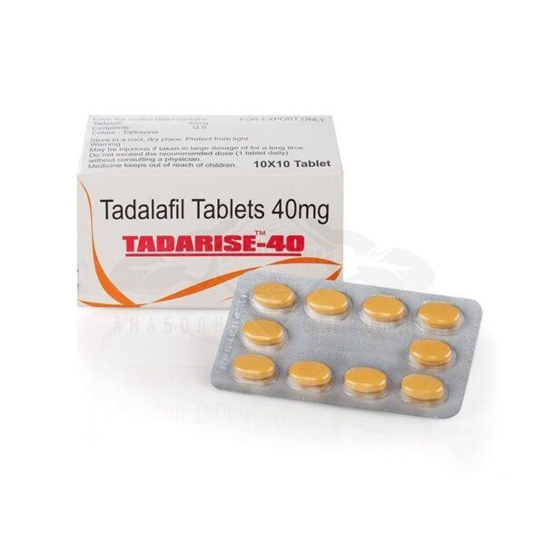 Tadarise 40 (Tadalafil) - двойна доза Циалис - 10 табл. x 40 мг.