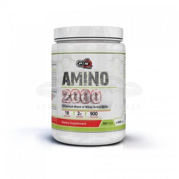 Pure Nutrition - AMINO 2000 mg. + LEUCINE - 300 Tаблетки