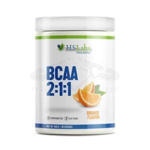 HS LABS BCAA 2:1:1 400 гр. orange flavor