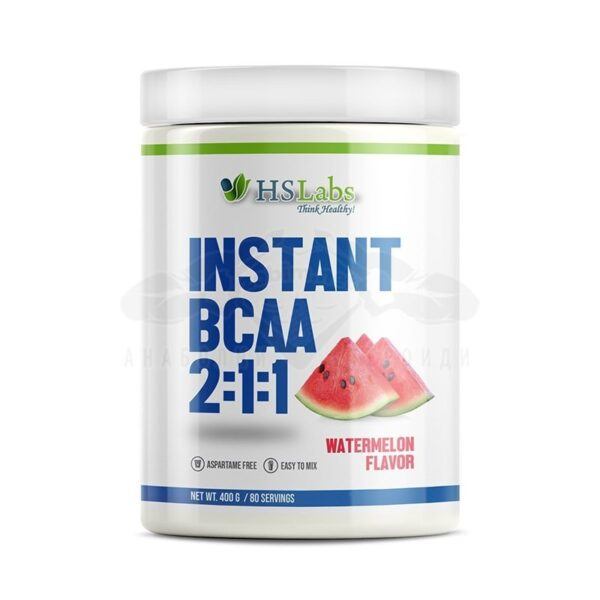 HS LABS BCAA 2:1:1 INSTANT 400 гр watermelon flavor