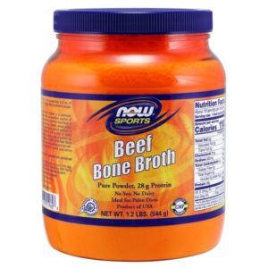 Now sports Beef Bone Broth