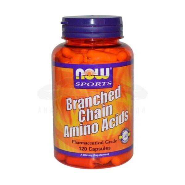 Now sports Branched Chain Amino Acid 120 capsules
