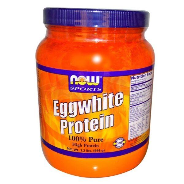 Now sports Eggwhite Protein 100% Pure