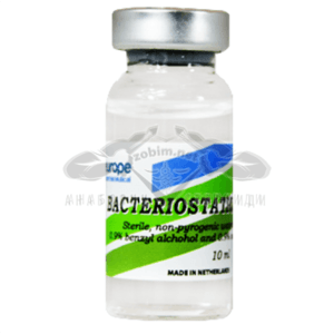 Бактериостатична вода за хормони и пептиди - Bacteriostatic water - 10 мл.