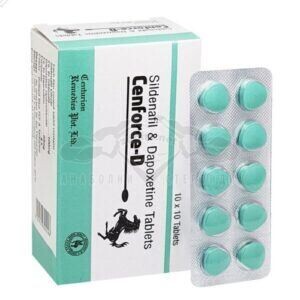 Cenforce D (Sildenafil 100 mg. + Dapoxetine 60 mg.) - 10 табл. х 160 мг.