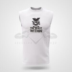 Мъжки потник с щампа