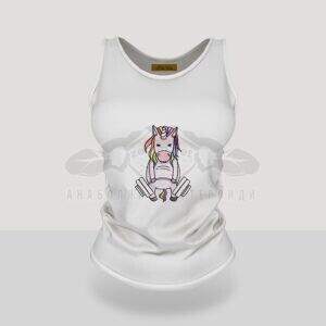 Дамски потник с бродерия бял