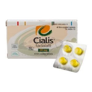 Аптечен Циалис Тадалафил / Cialis Tadalafil 20 mg. – 4 табл.