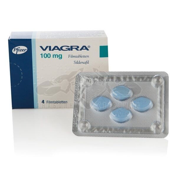 Аптечна Виагра Силденафил / Pfizer Viagra Sildenafil 100 mg. – 4 табл.