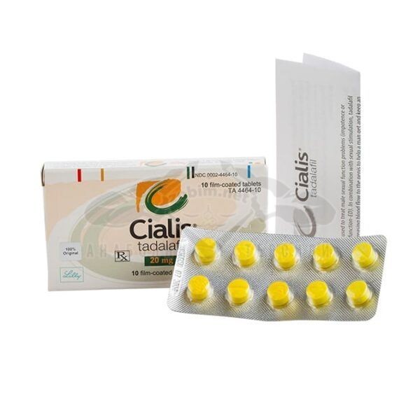 Аптечен Циалис Тадалафил / Cialis Tadalafil 20 mg. – 10 табл.