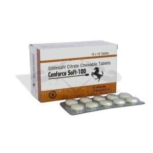 Cenforce Soft 100 (Дъвчаща Виагра) - 10 табл. х 100 мг.