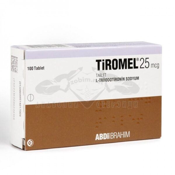 Tiromel (Турско Т-3) - 100 табл. х 25 мкг.