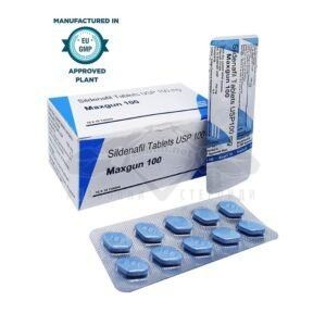 Maxgun 100 (Sildenafil) - 10 табл. х 100 мг.