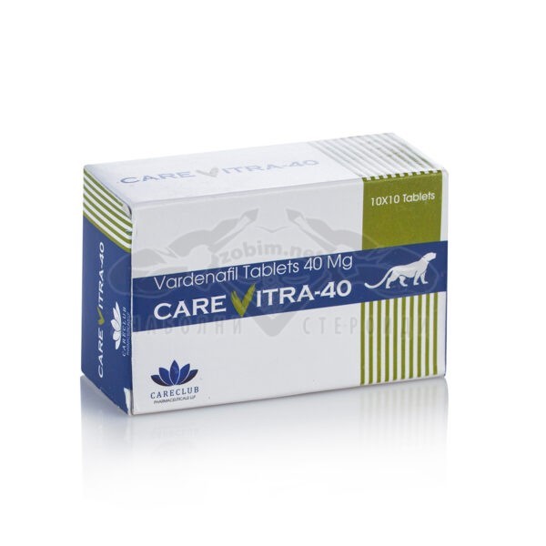 Carevitra-40 (Варденафил) - 10 табл. х 40 мг.