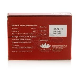 Аванафил 4 табл. х 100 мг.